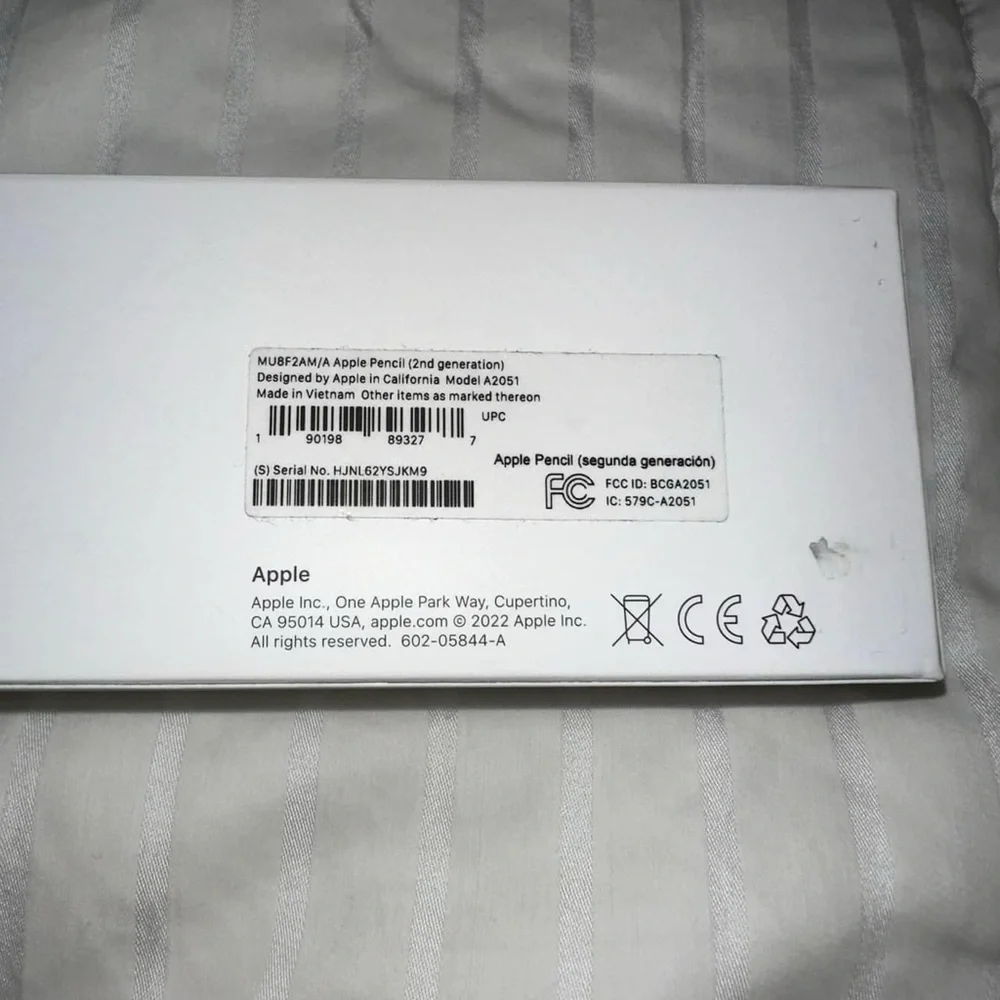 Apple Pencil gen 2